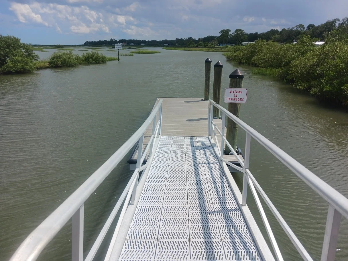 douglas crane public boat ramp floating courtesy dock